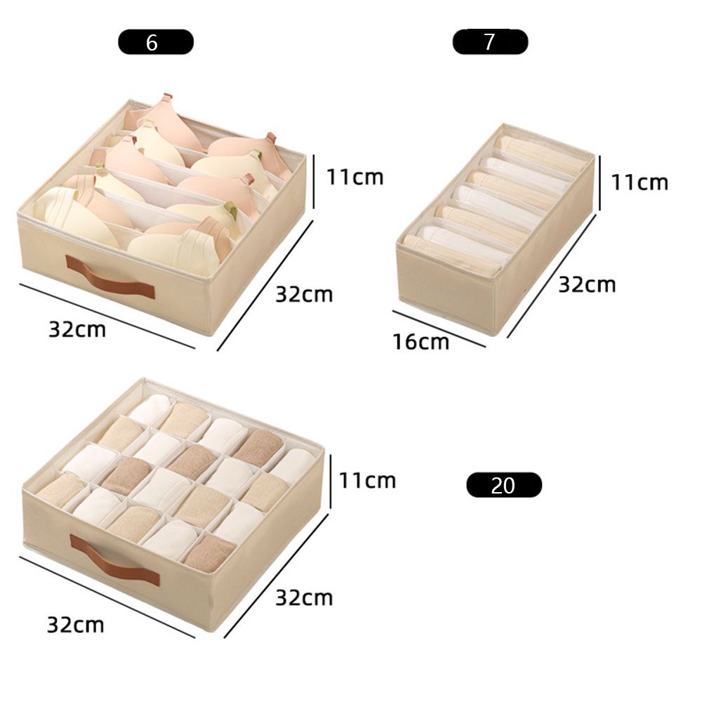 1Pc Foldable Drawer Organizer  - Sock Organizer Tray ulasan dan harga