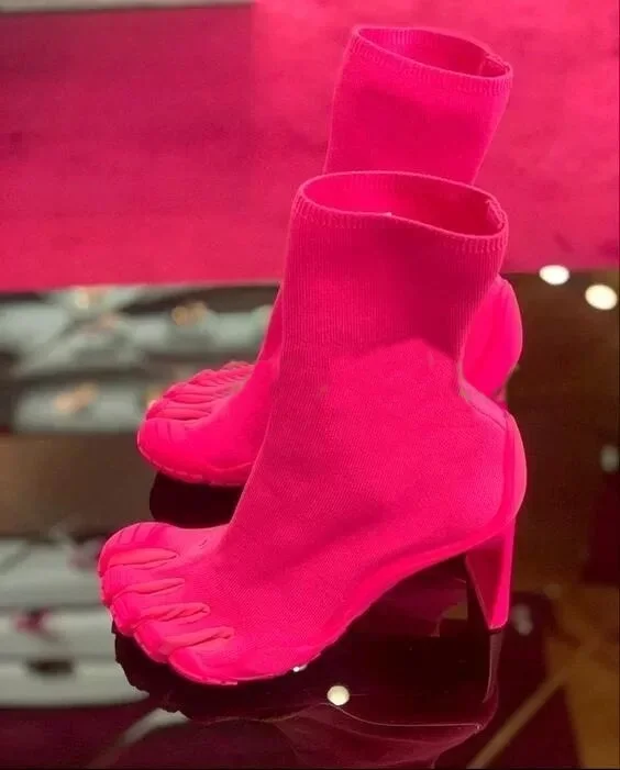 Five Finger Toe Fashion Novel  - Toe Sock Split ulasan dan harga