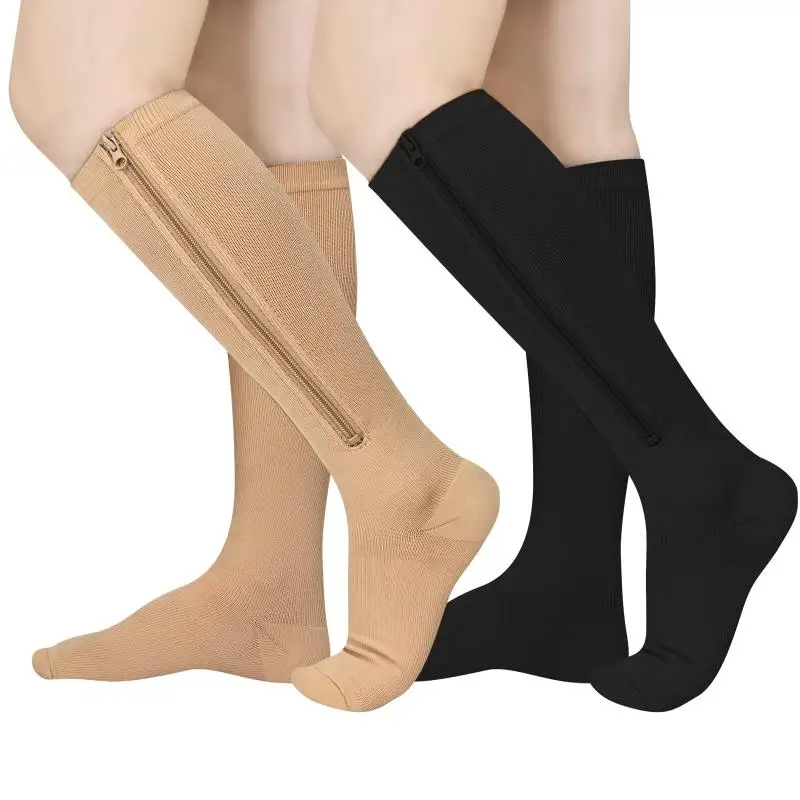 1 Pair Medical Zipper Compress - Compression Sock Medical ulasan dan harga