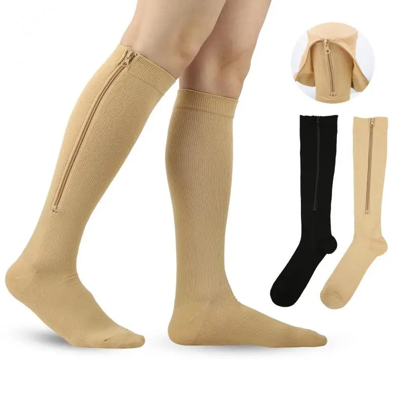 1 Pair Medical Zipper Compress - Compression Sock Medical ulasan dan harga