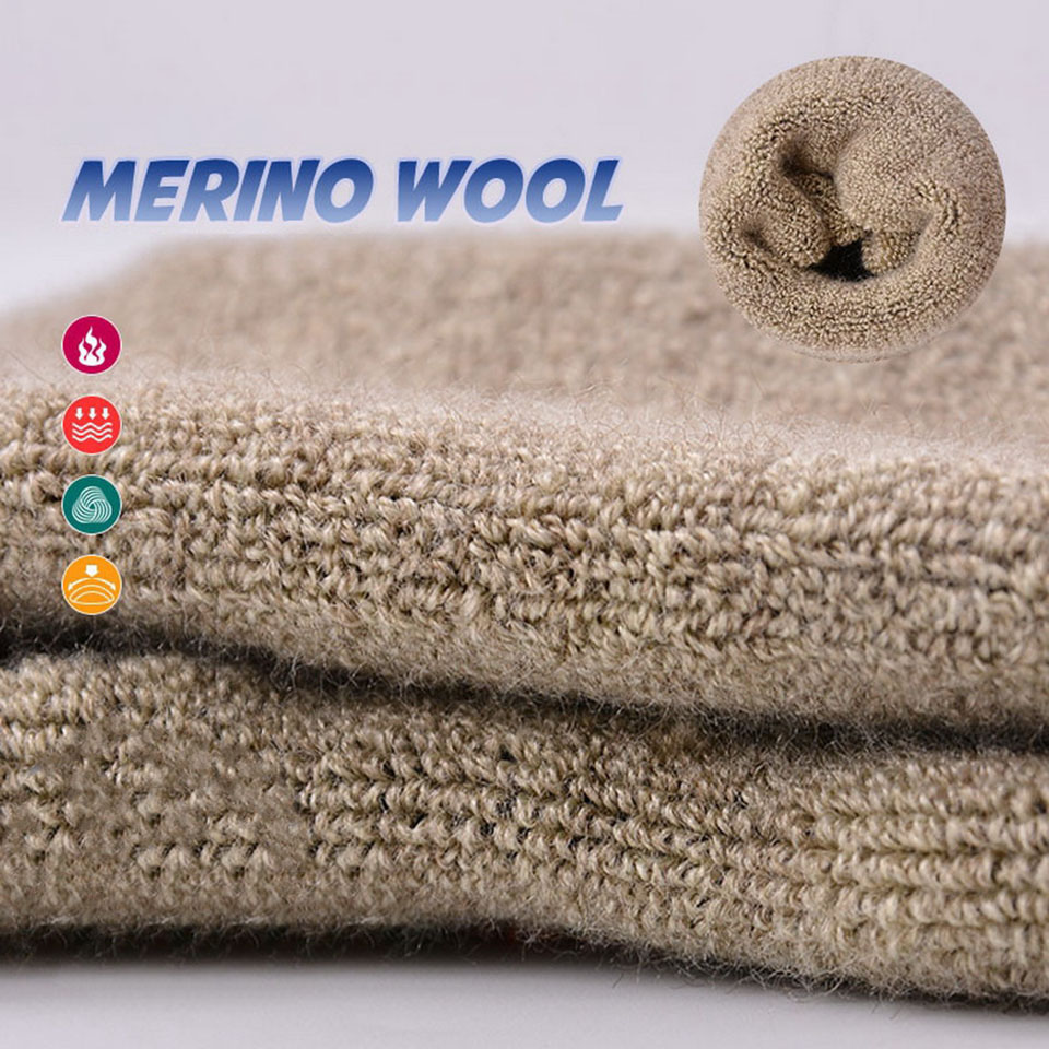 Loogdeel 1PairMerino Wool Ther - Wool Hiking Sock ulasan dan harga