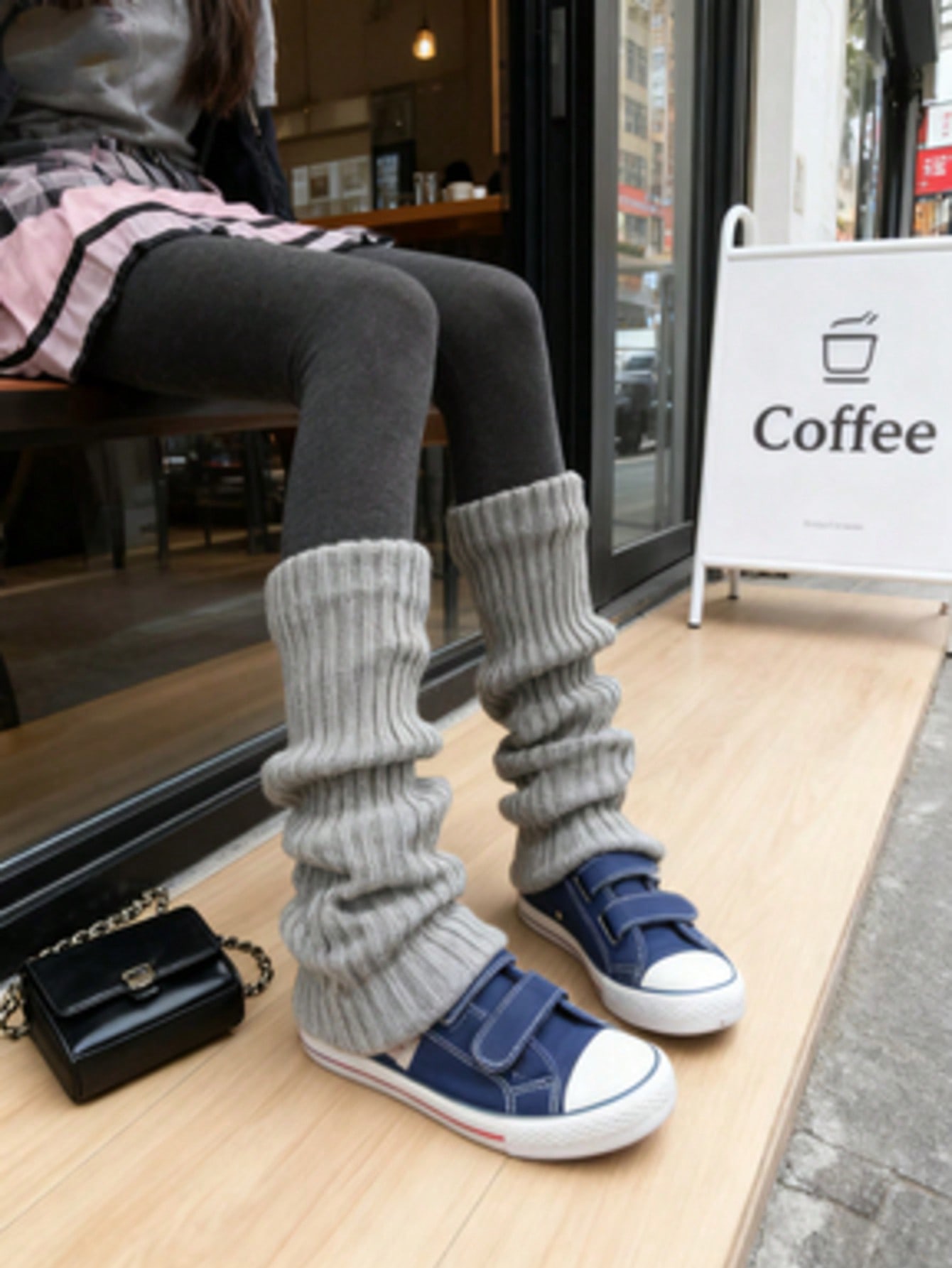2pcs 70cm Extended Leg Warmers - Boot Sock Slouchy ulasan dan harga