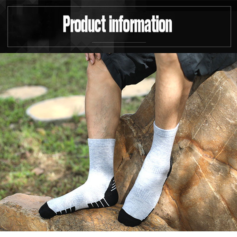 3 Pairs Men Merino Wool Sport  - Wool Hiking Sock ulasan dan harga