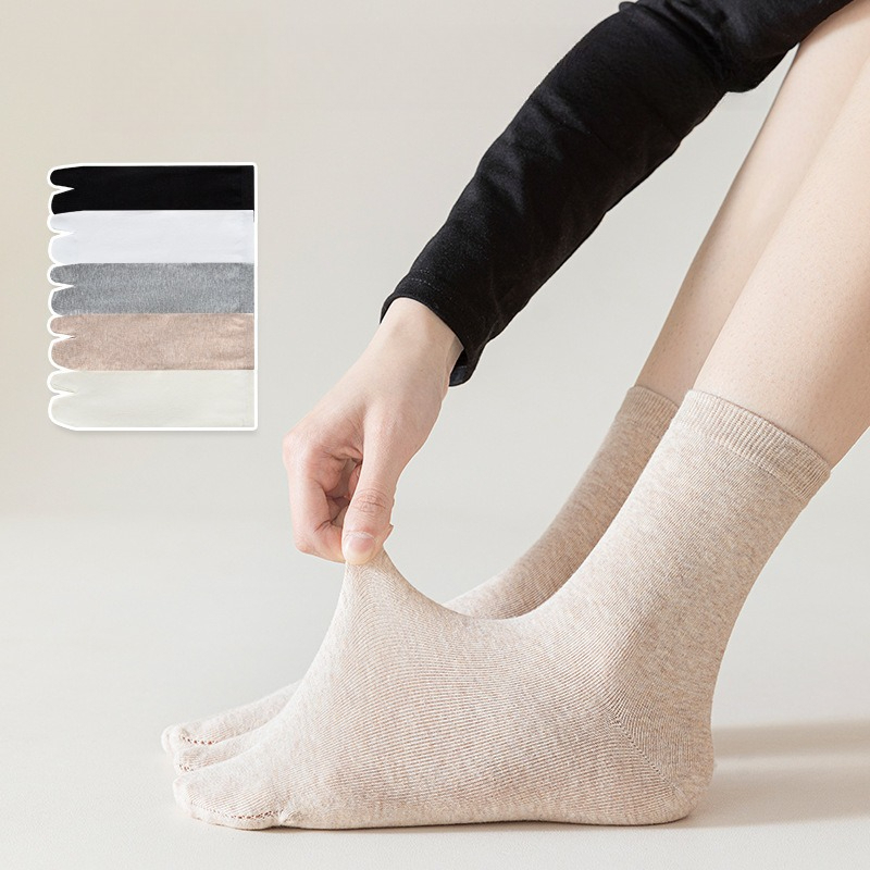 1Pair Cotton Tabi Socks Japane - Toe Sock Split ulasan dan harga