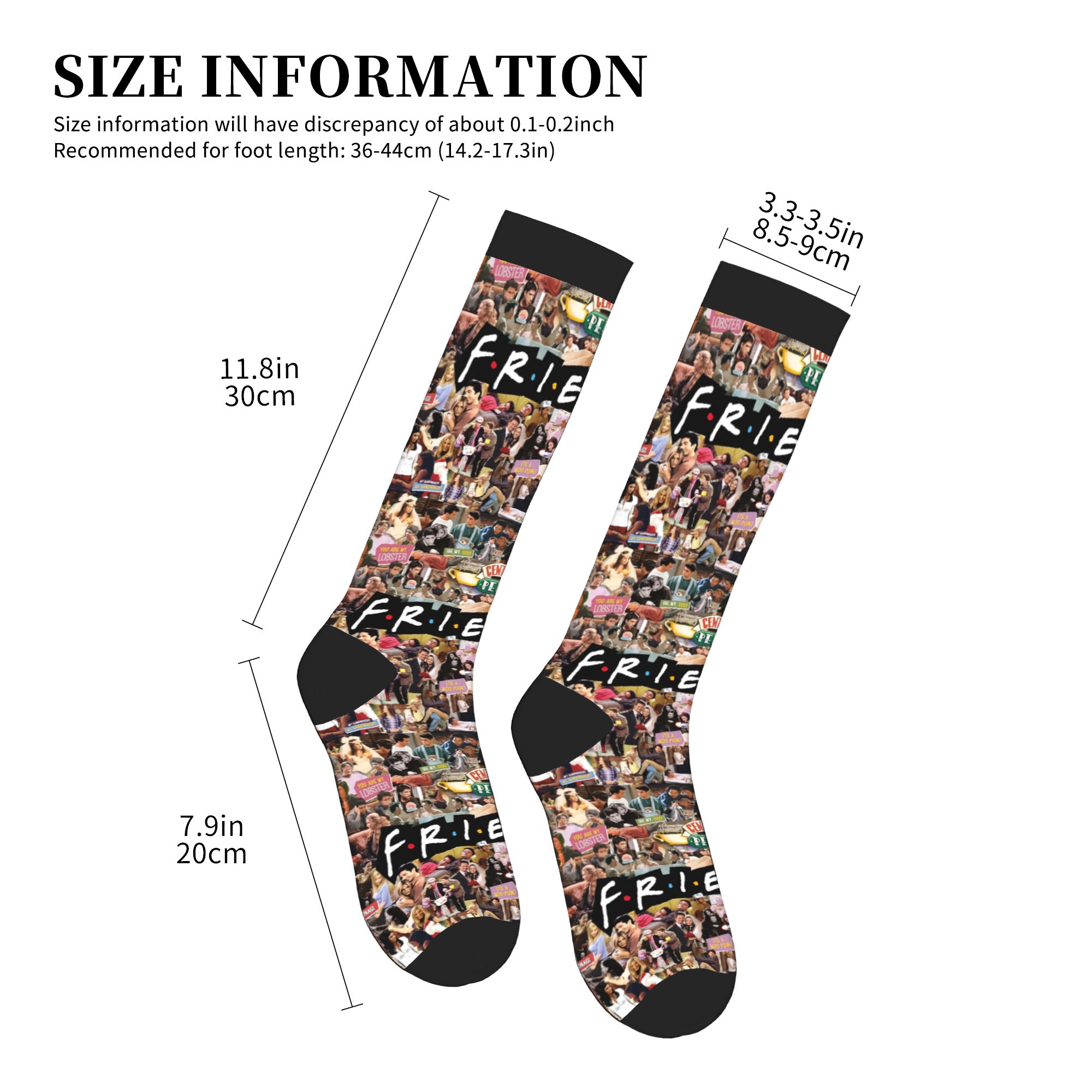 TV Show Friends Symbol Dress S - No Show Sock Women ulasan dan harga