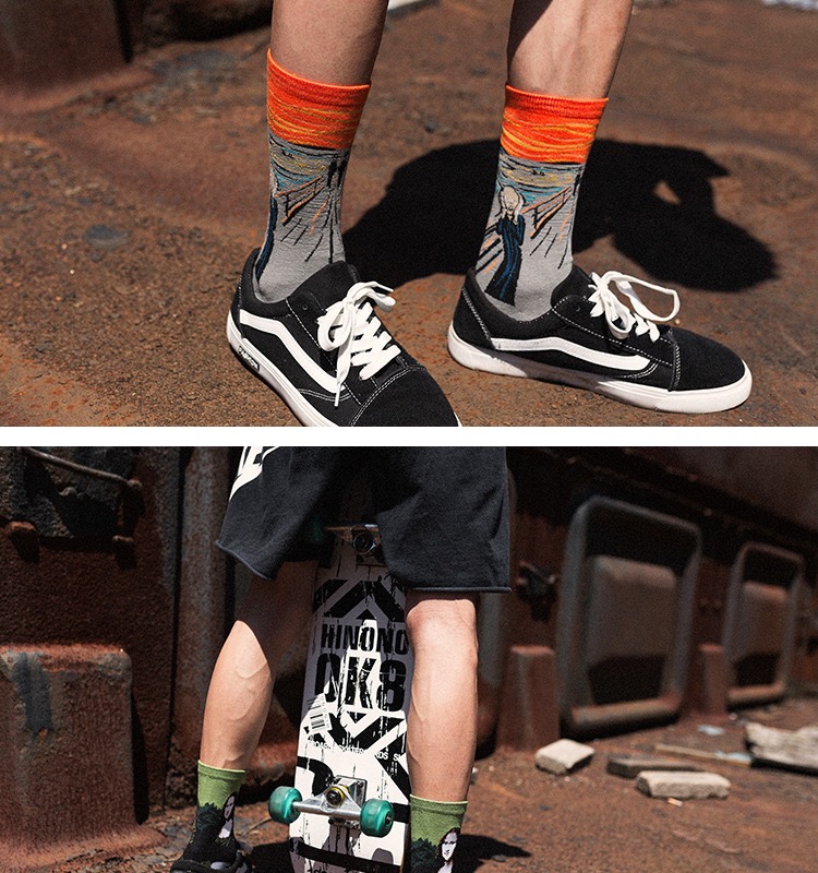 7 Pairs Lot Pack Dropshipping  - Cotton Crew Sock Pack ulasan dan harga
