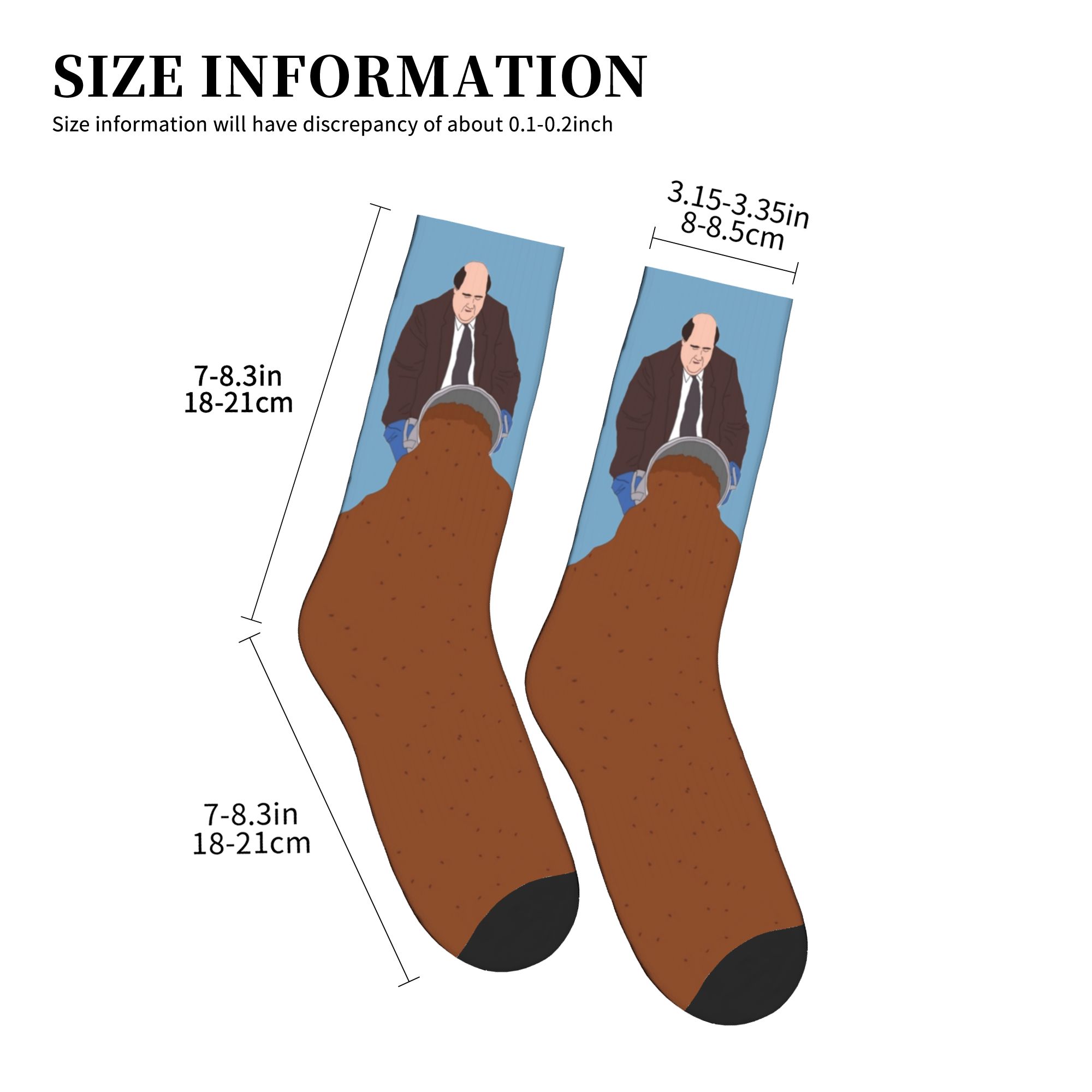 TV Show The Office Kevin's Fam - Dress Sock Men ulasan dan harga