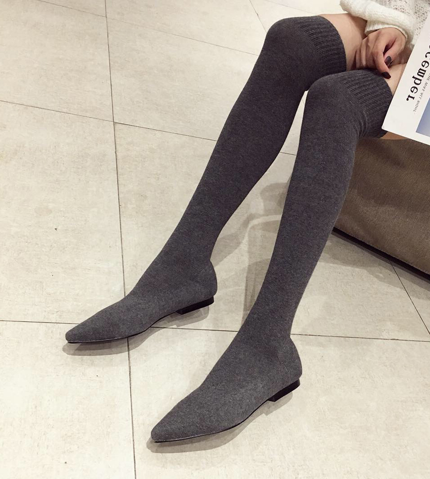 AIYKAZYSDL 2024 Autumn Kitten  - Boot Sock Slouchy ulasan dan harga