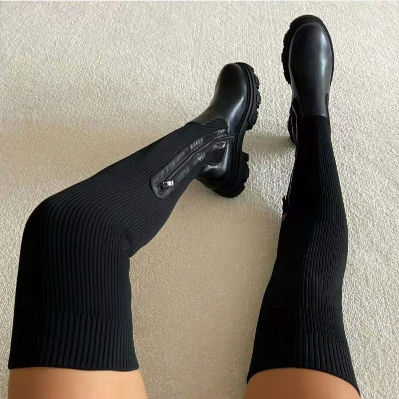 2025 Winter Shoes Women Socks  - Knee High Sock Women ulasan dan harga