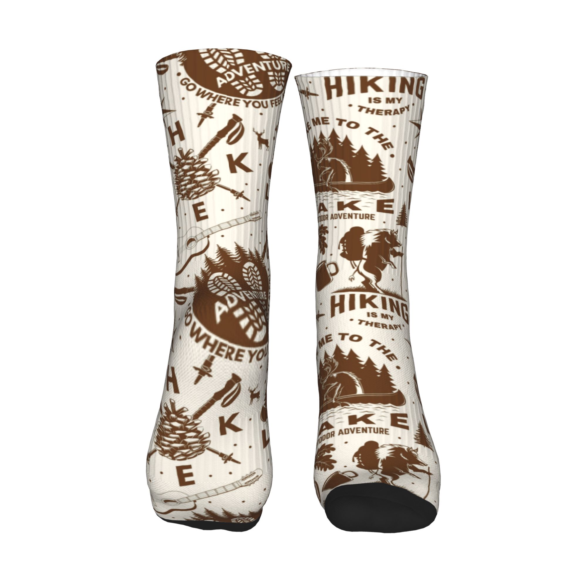 Novelty Mens Vintage Lake Hike - Dress Sock Men ulasan dan harga
