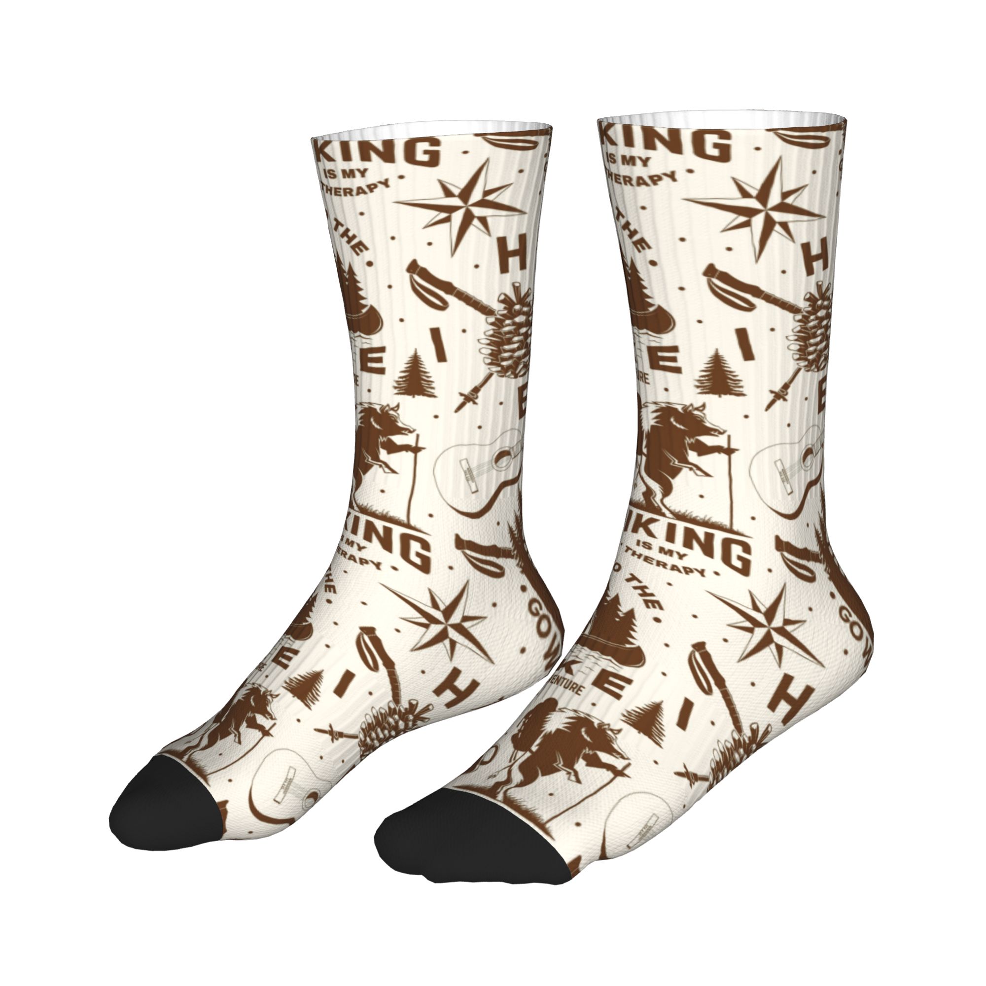 Novelty Mens Vintage Lake Hike - Dress Sock Men ulasan dan harga