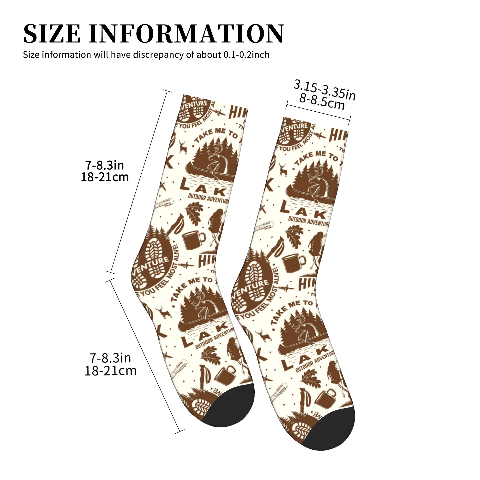 Novelty Mens Vintage Lake Hike - Dress Sock Men ulasan dan harga