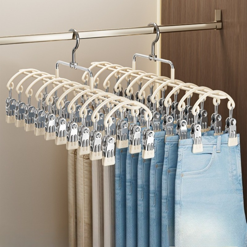 Pants Hanger with Clips Non-Sl - Sock Organizer Tray ulasan dan harga