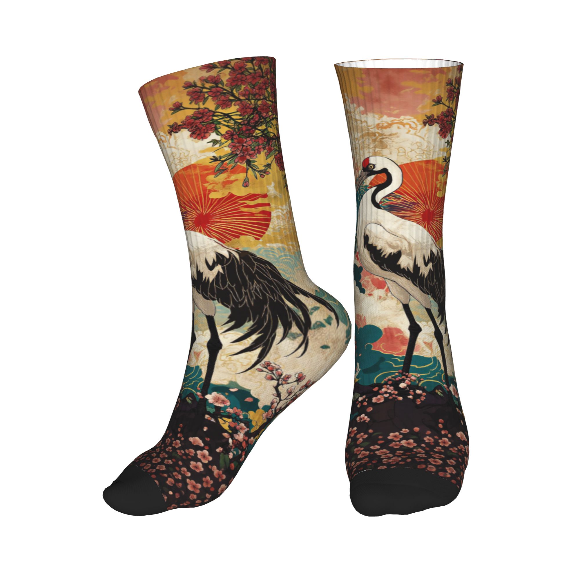 Fashion Men's Ukiyo-e Double C - Dress Sock Men ulasan dan harga