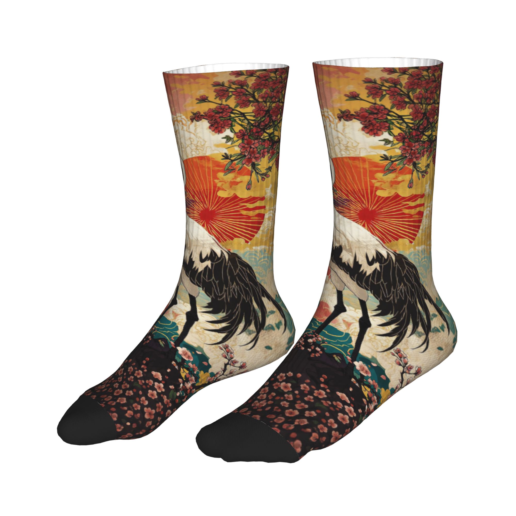 Fashion Men's Ukiyo-e Double C - Dress Sock Men ulasan dan harga