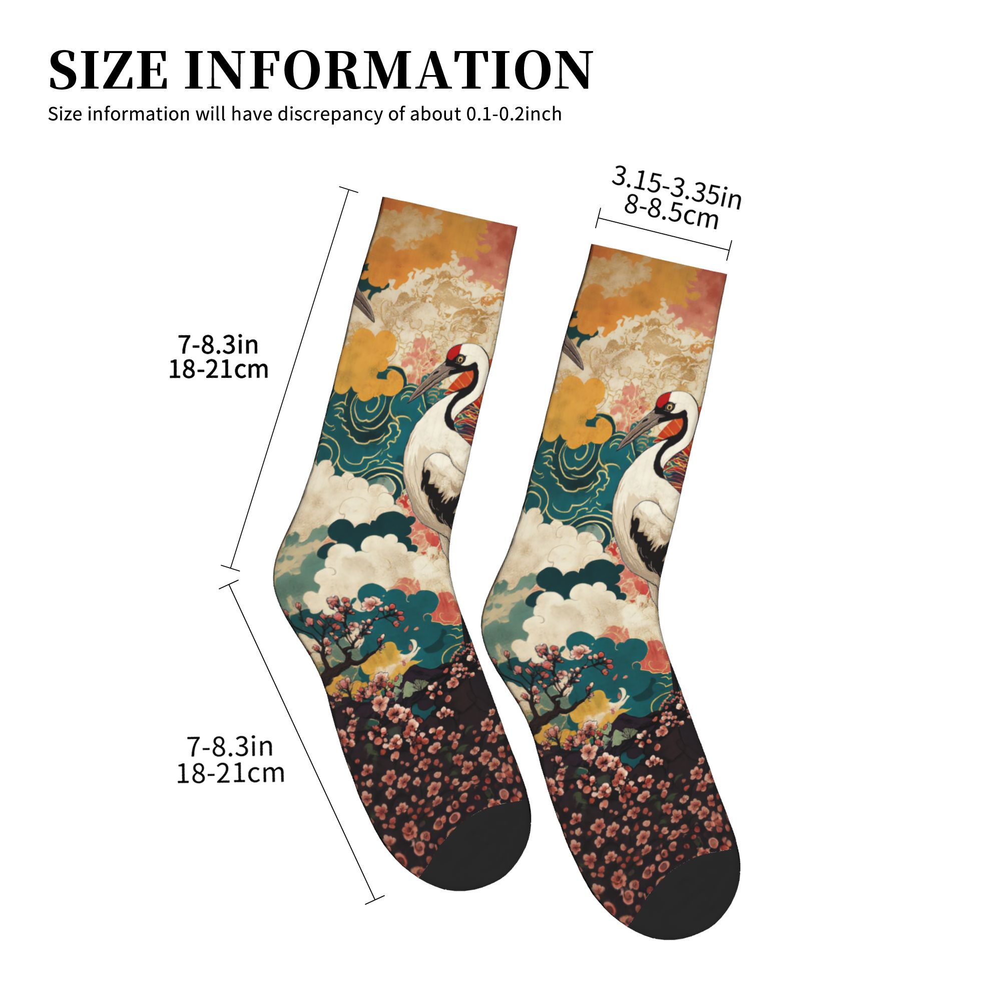 Fashion Men's Ukiyo-e Double C - Dress Sock Men ulasan dan harga