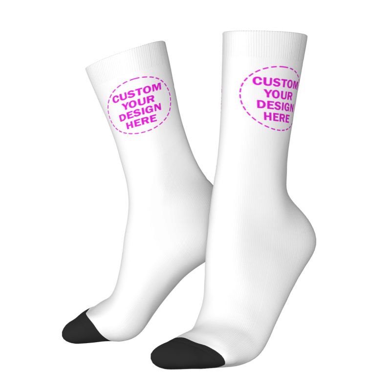 Personalize Custom Photo Logo  - Dress Sock Men ulasan dan harga