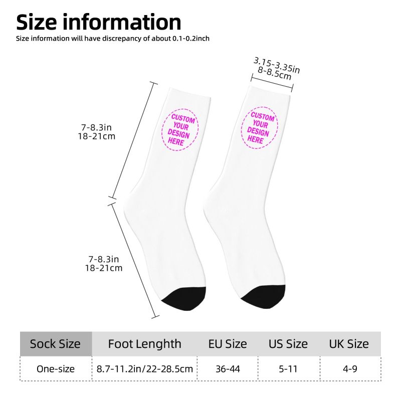 Personalize Custom Photo Logo  - Dress Sock Men ulasan dan harga