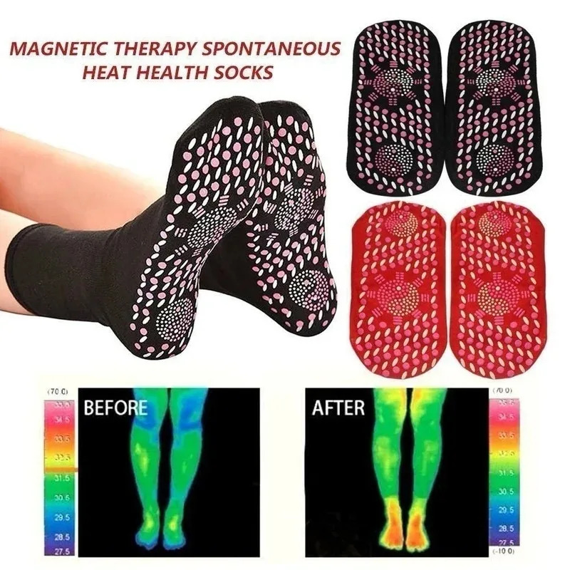 6/3/1pairs Tourmaline Self-Hea - Thermal Sock Winter ulasan dan harga
