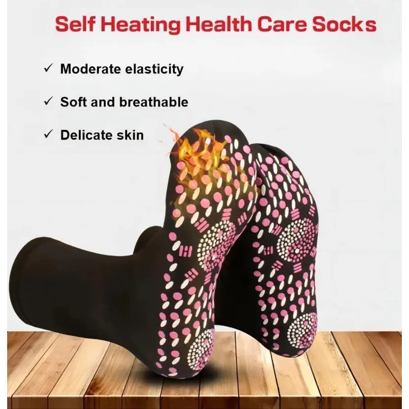 6/3/1pairs Tourmaline Self-Hea - Thermal Sock Winter ulasan dan harga