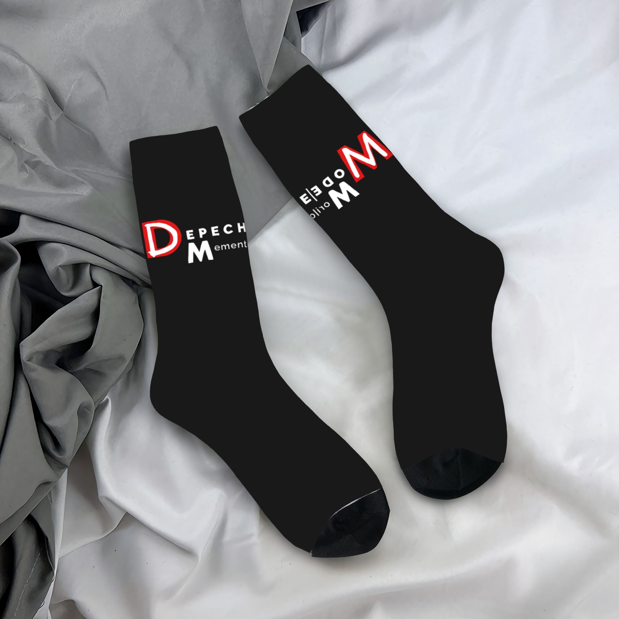 Custom Electronic Rock Depeche - Dress Sock Men ulasan dan harga