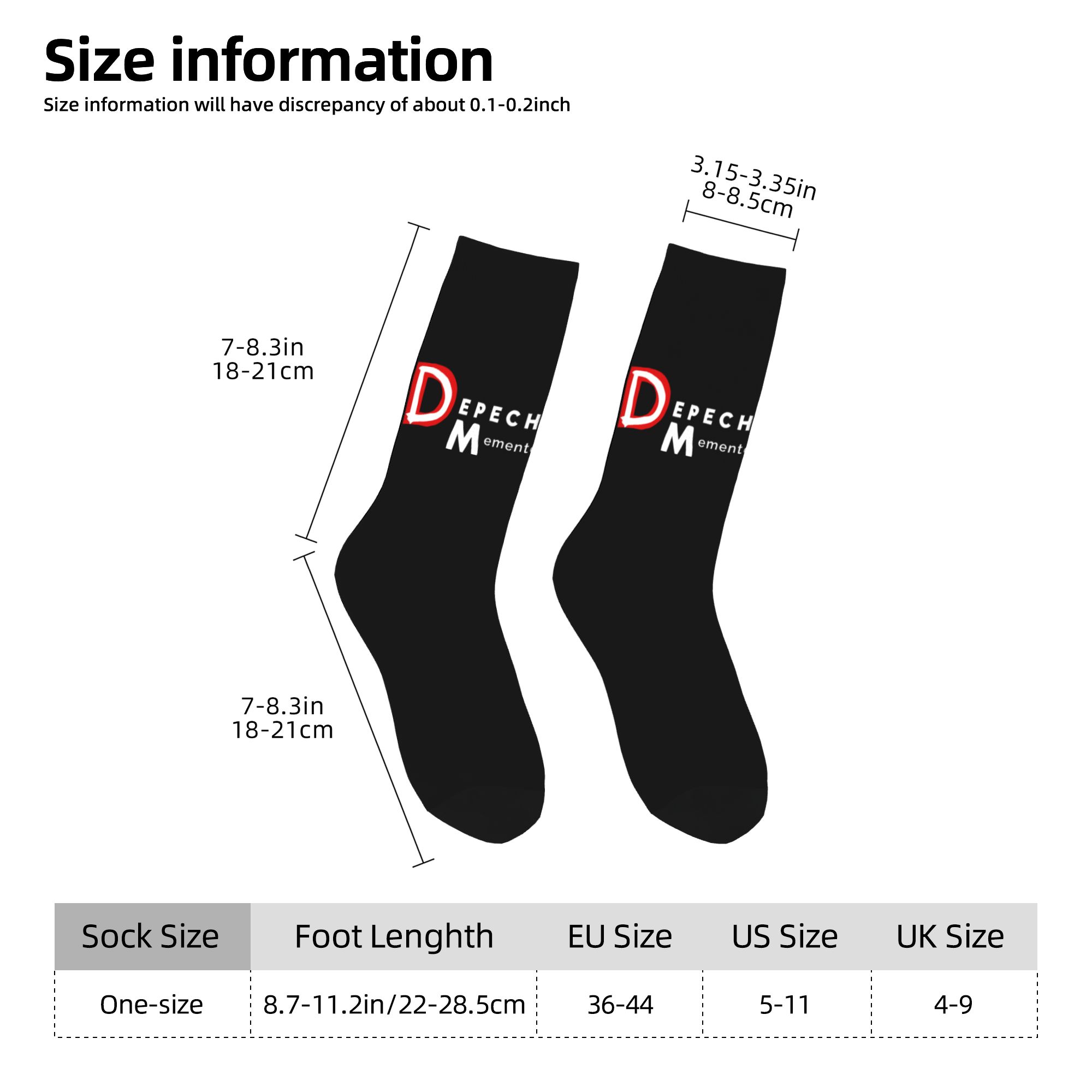 Custom Electronic Rock Depeche - Dress Sock Men ulasan dan harga