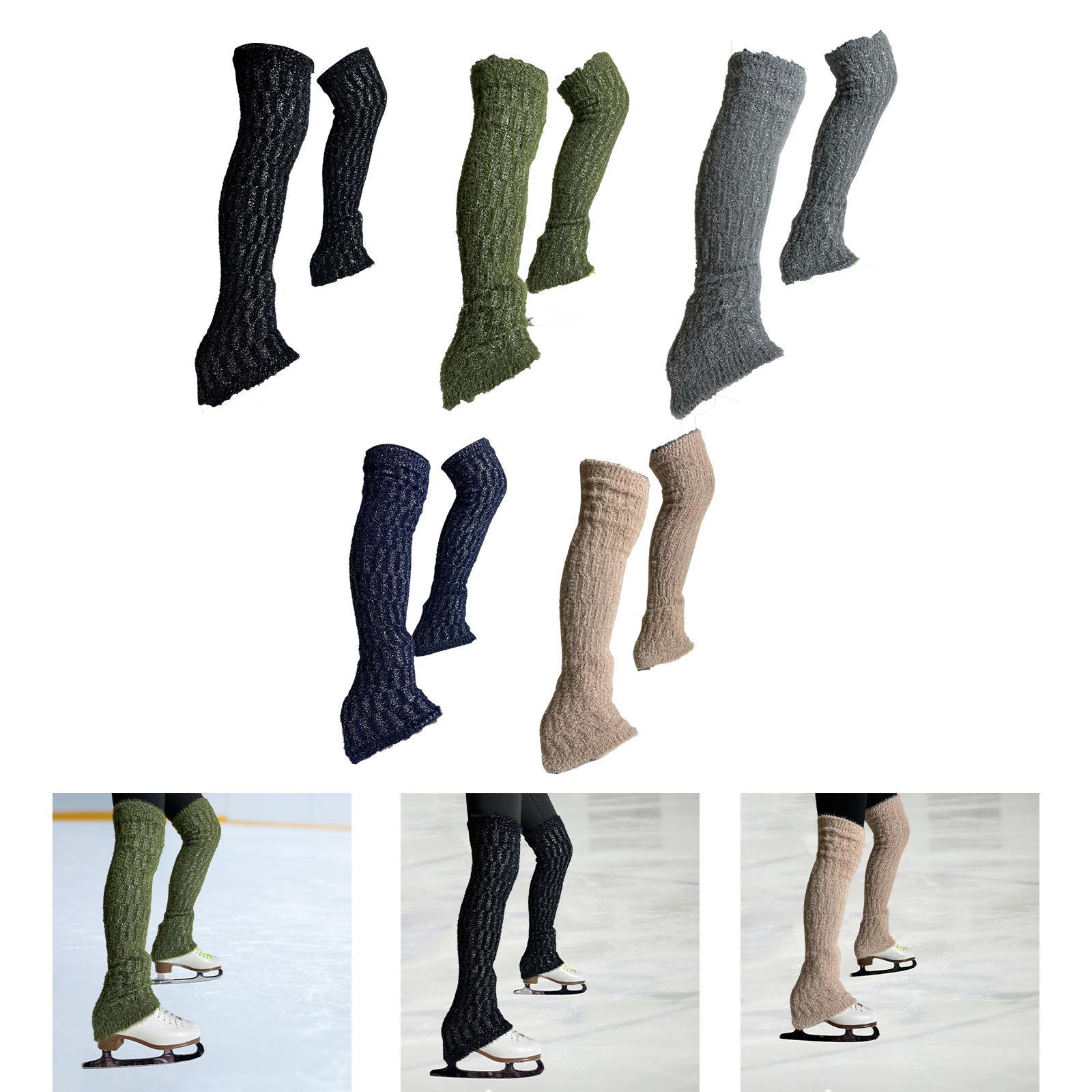 Ice Figure Skating Leg Warmers - Thermal Sock Winter ulasan dan harga