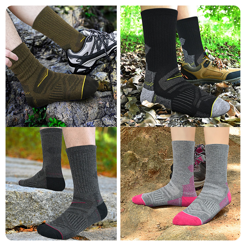 Outdoor Hiking Merino Wool Soc - Wool Hiking Sock ulasan dan harga