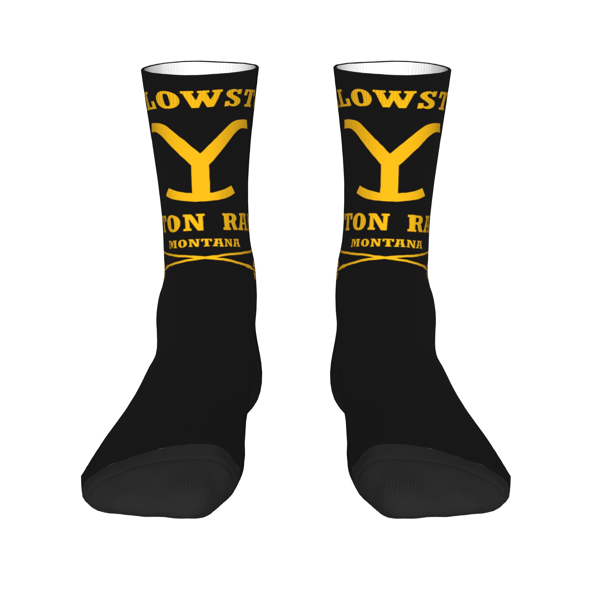Custom Yellowstone Dutton Ranc - Dress Sock Men ulasan dan harga