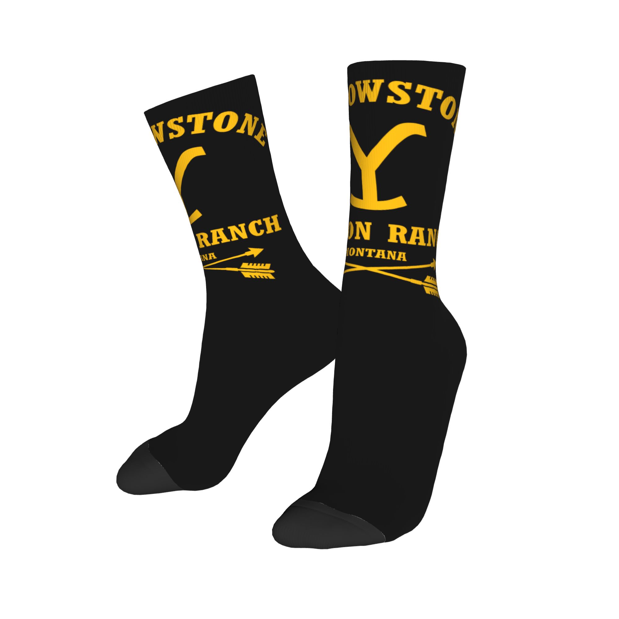 Custom Yellowstone Dutton Ranc - Dress Sock Men ulasan dan harga