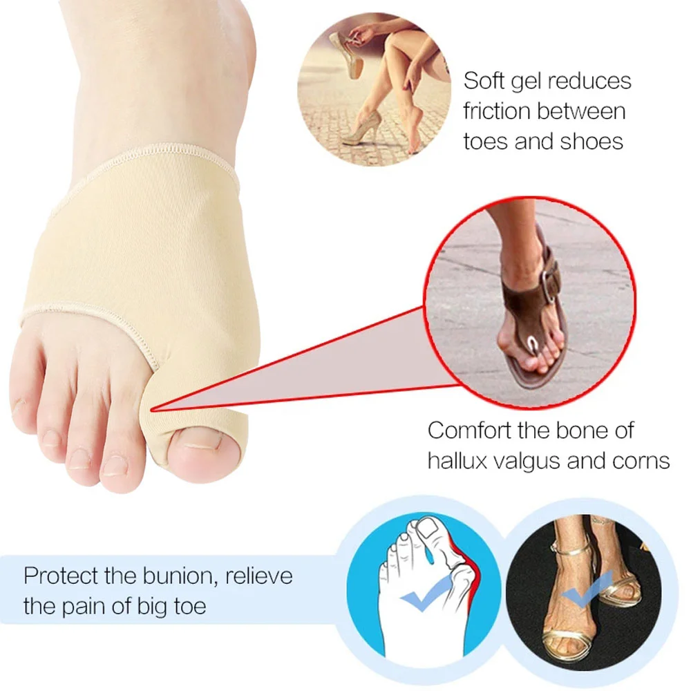 2Pcs Toe Separator Hallux Valg - Ankle Brace Sock ulasan dan harga